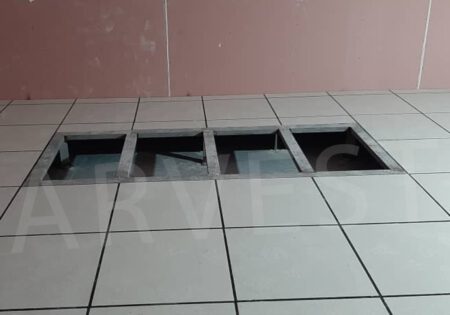 کف کاذب اتاق سرو و برق کارخانه مهیا پروتئین