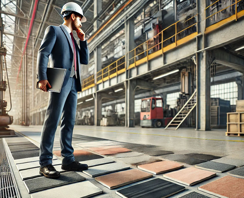 کفپوش صنعتی و معرفی انواع کفپوش لاستیکی صنعتی و کفپوش رولی و کفپوش صنعتی مشبک و تایل صنعتی مرغوب آروست با مشاوره رایگان و سفارش آنلاین کفپوش صنعتی لاستیکی کفپوش صنعتی رولی کفپوش صنعتی مشبک کفپوش تایل صنعتی پادری صنعتی کفپوش اپوکسی - راهنمای انتخاب بهترین کفپوش صنعتی برای صنایع مختلف