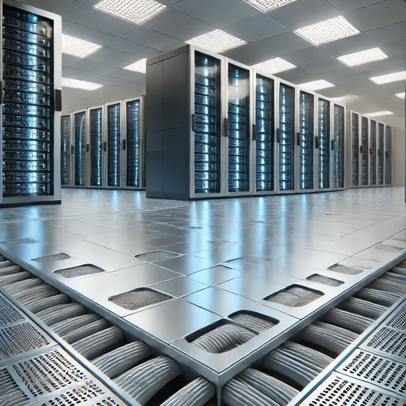 کف اتاق سرور و معرفی انواع کف کاذب آلومینیومی اتاق سرور مرغوب آروست و کفپوش آنتی استاتیک اتاق سورو با مشاوره رایگان و سفارش آنلاین کف کاذب آلومینیومی اتاق سرور کفپوش آنتی استاتیک اتاق سرور - چگونه کف اتاق سرور بر عملکرد سرورها تأثیر می‌گذارد؟